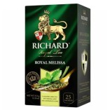 Richard чай зеленый Royal Melissa, 25 пакетиков